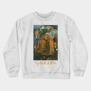 Barbarous Tales (1902) by Paul Gauguin Crewneck Sweatshirt